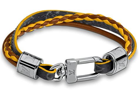 lv multicolor bracelet|louis vuitton leather strap bracelet.